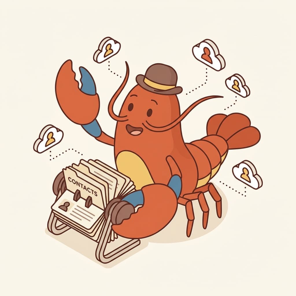 The Rolodex — Relationship Manager lobster agent